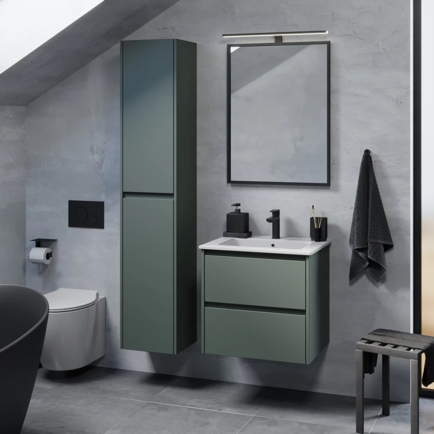 Badezimmerschrank LYKE 174 cm, grün