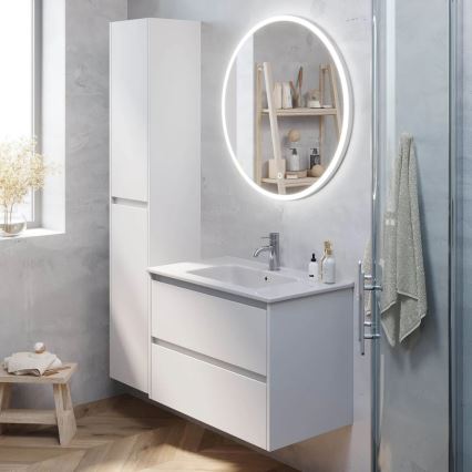 Badezimmerschrank LYKE 174 cm weiß