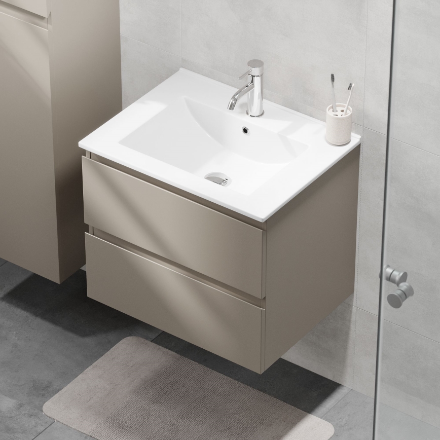 Badezimmerschrank mit Waschbecken CONOR 61 cm marakesh