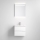 Badezimmerschrank mit Waschbecken VIGO + LED-Wandspiegel mit Hintergrundbeleuchtung LED/10W/230V IP44 weiß
