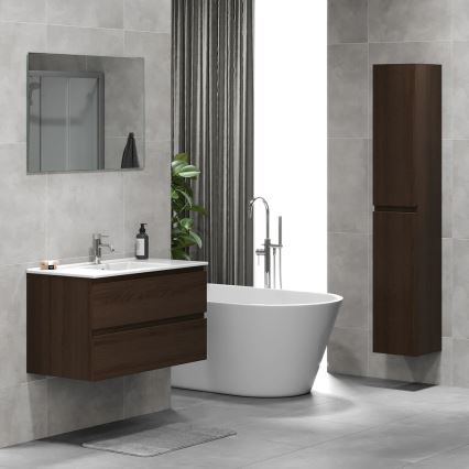 Badezimmerschrank OLIVER 186 cm Walnuss