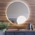 Baltica Design - LED-Badezimmer-Wandspiegel mit Hintergrundbeleuchtung BRIGHT LED/15W/230V 4500K Ø 80 cm IP65