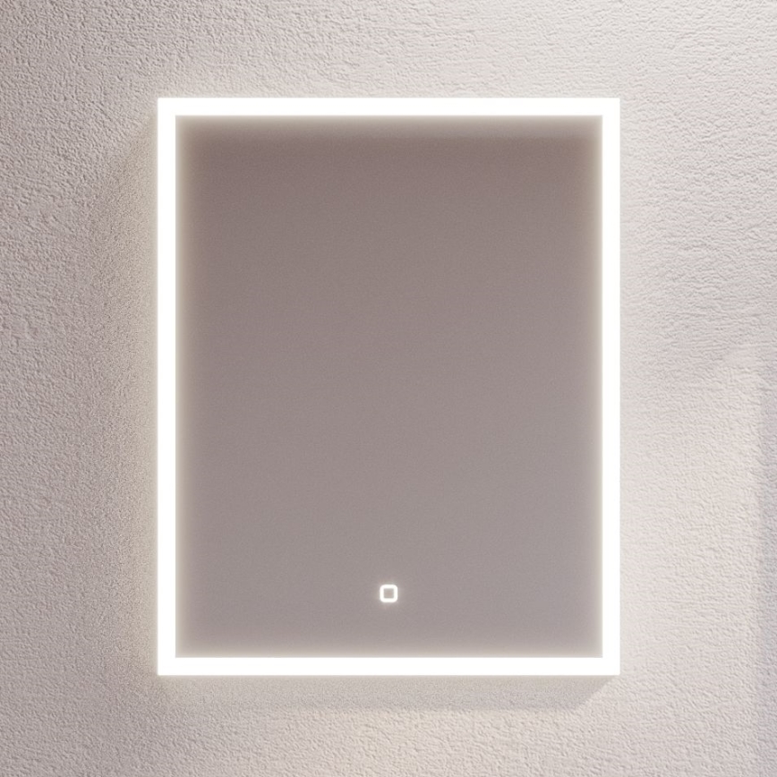 BATH DELUXE 01-060-07-58-00 - LED-Badezimmerspiegel mit Hintergrundbeleuchtung FORNAES LED/14,3W/230V IP44