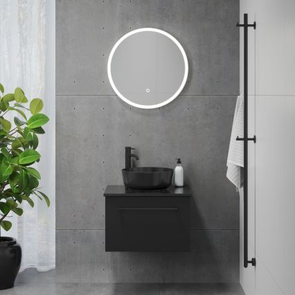 BATH DELUXE 01-060-08-58-00 - LED Badezimmerspiegel mit Beleuchtung FORNAES LED/10,1W/230V IP44