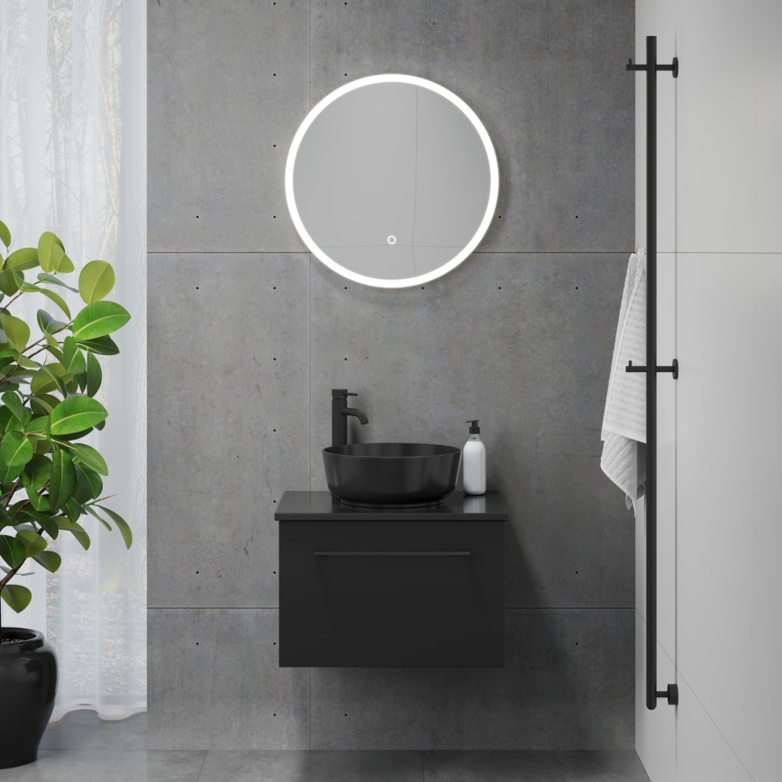 BATH DELUXE 01-060-08-58-00 - LED Badezimmerspiegel mit Beleuchtung FORNAES LED/10,1W/230V IP44