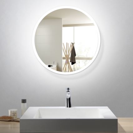 BATH DELUXE 01-060-08-58-00 - LED Badezimmerspiegel mit Beleuchtung FORNAES LED/10,1W/230V IP44