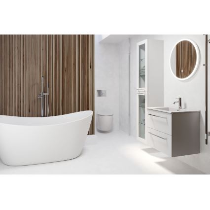 BATH DELUXE 01-060-08-58-00 - LED Badezimmerspiegel mit Beleuchtung FORNAES LED/10,1W/230V IP44