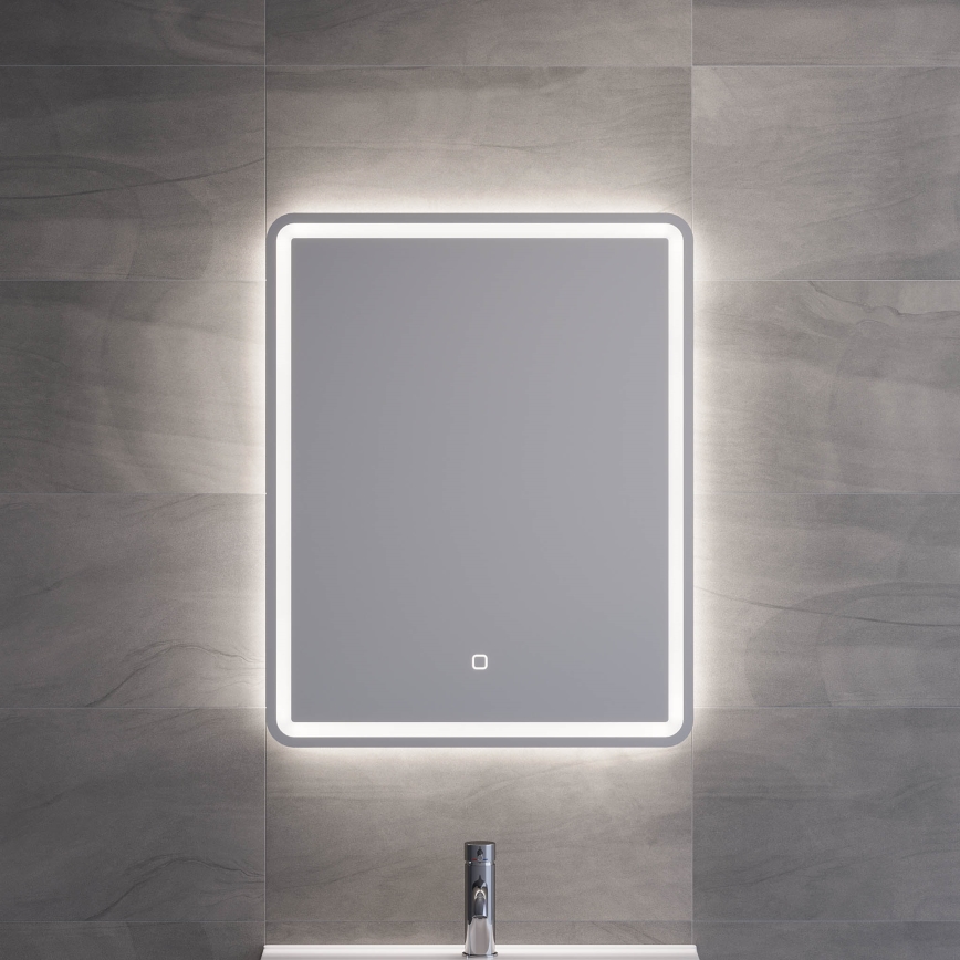 BATH DELUXE 01-060-51-58-00 - LED-Badezimmerspiegel mit Hintergrundbeleuchtung TARS LED/24,8W/230V IP44