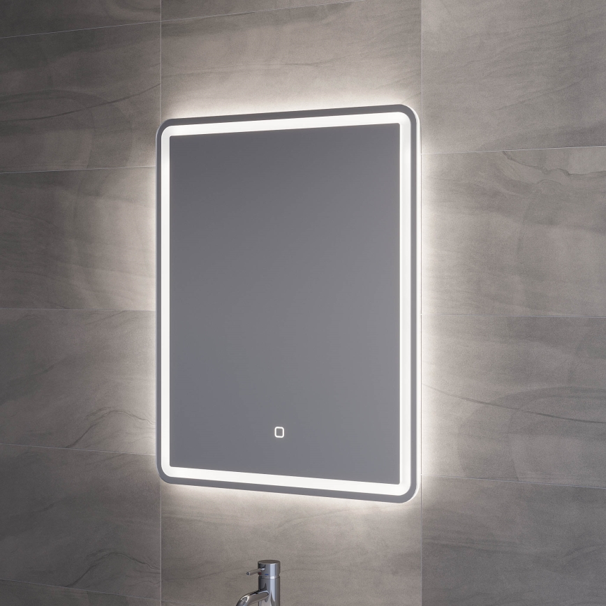BATH DELUXE 01-060-51-58-00 - LED-Badezimmerspiegel mit Hintergrundbeleuchtung TARS LED/24,8W/230V IP44