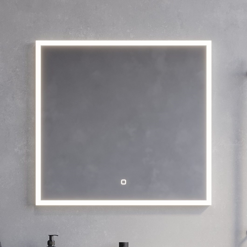BATH DELUXE 01-080-07-58-00 - LED-Badezimmerspiegel mit Hintergrundbeleuchtung FORNAES LED/15,6W/230V IP44