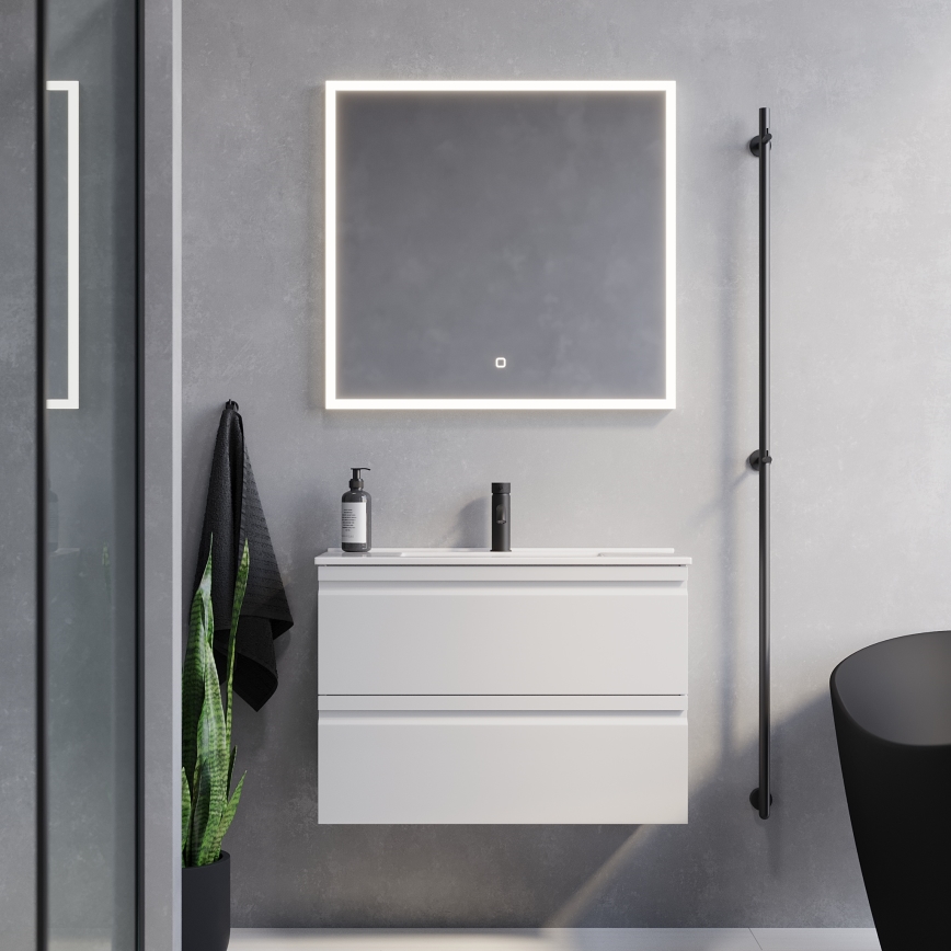 BATH DELUXE 01-080-07-58-00 - LED Badezimmer-Spiegel mit Beleuchtung FORNAES LED/15,6W/230V IP44