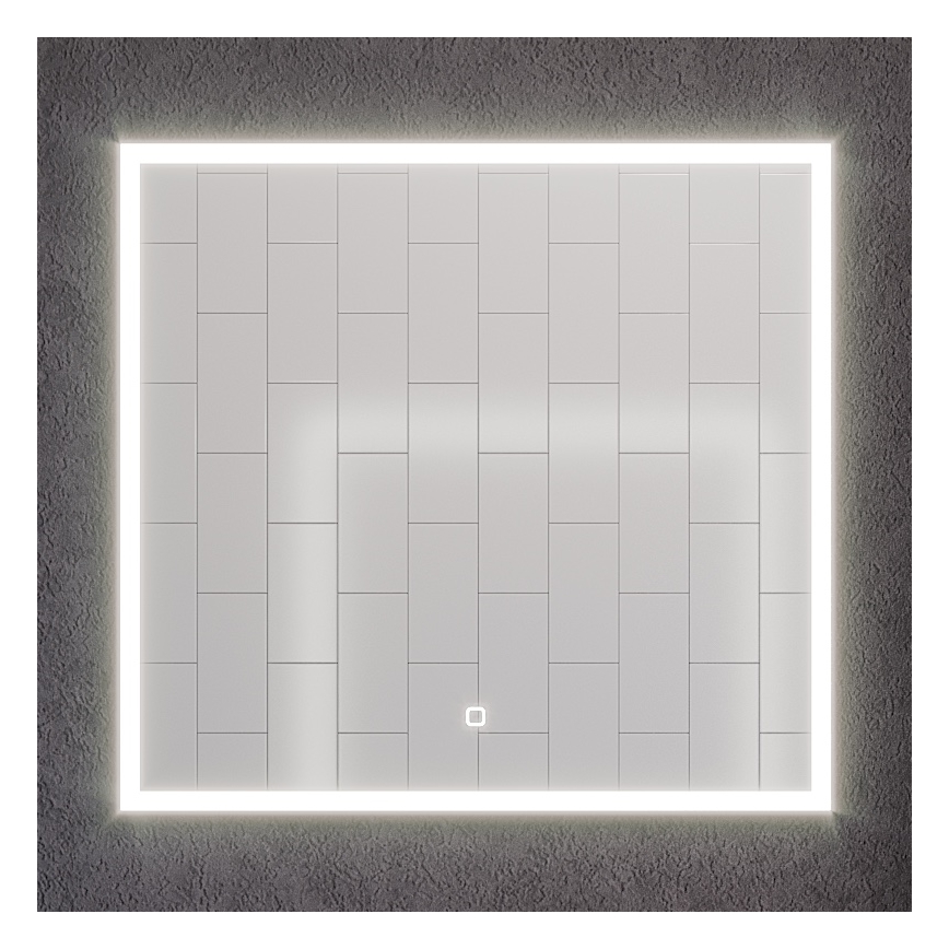 BATH DELUXE 01-080-07-58-00 - LED Badezimmer-Spiegel mit Beleuchtung FORNAES LED/15,6W/230V IP44