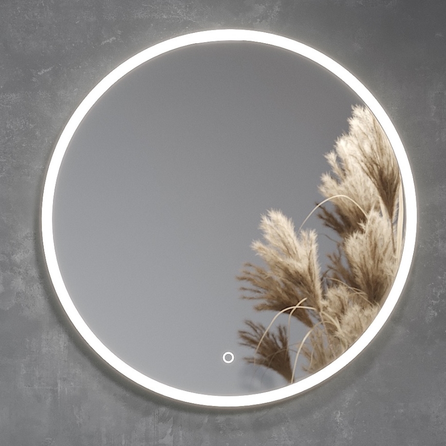 BATH DELUXE 01-080-08-58-00 - LED-Badezimmerspiegel mit Hintergrundbeleuchtung FORNAES LED/13,8W/230V IP44