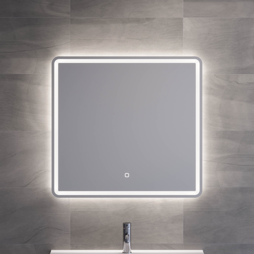 BATH DELUXE 01-080-51-58-00 - LED-Badezimmerspiegel mit Hintergrundbeleuchtung TARS LED/27,2W/230V IP44