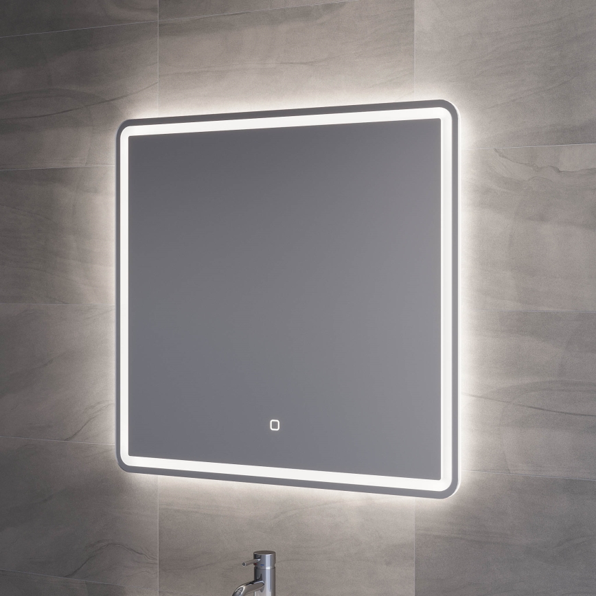 BATH DELUXE 01-080-51-58-00 - LED-Badezimmerspiegel mit Hintergrundbeleuchtung TARS LED/27,2W/230V IP44