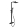 BATH DELUXE 31-120-06-02-00 - Duschset mit thermostatischem Mischbatterie NAESBY matt schwarz