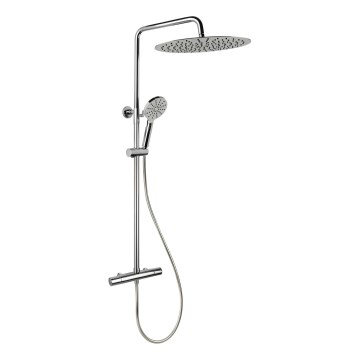 BATH DELUXE 31-120-09-60-00 - Duschset mit Thermostatarmatur DRAGOR in glänzendem Chrom