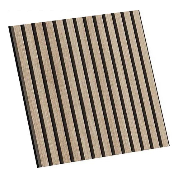 BATH DELUXE 54-060-08-86-12 - Akustik-Wandpaneel DANVIKEN 60x60 cm Eiche