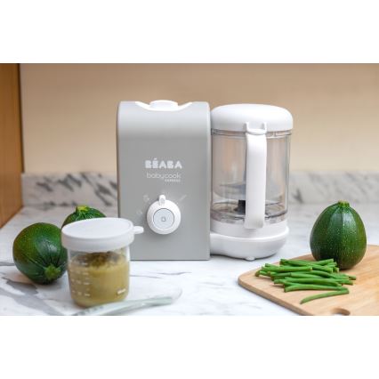 Beaba - 2-in-1 Dampfgarer BABYCOOK EXPRESS grau
