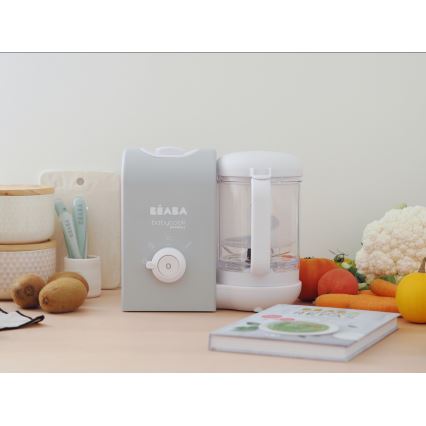 Beaba - 2-in-1 Dampfgarer BABYCOOK EXPRESS grau