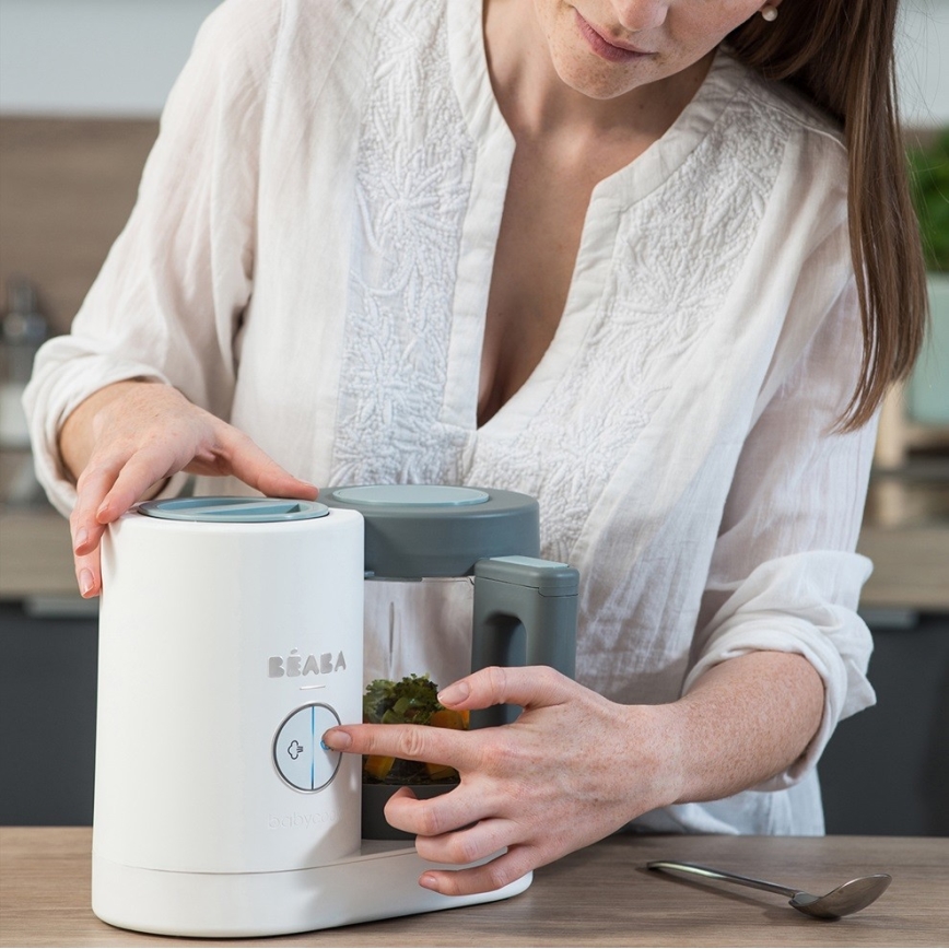 Beaba - Dampfgarer 2in1 BABYCOOK NEO grün/weiß