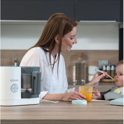 Beaba - Dampfgarer 2in1 BABYCOOK NEO grün/weiß