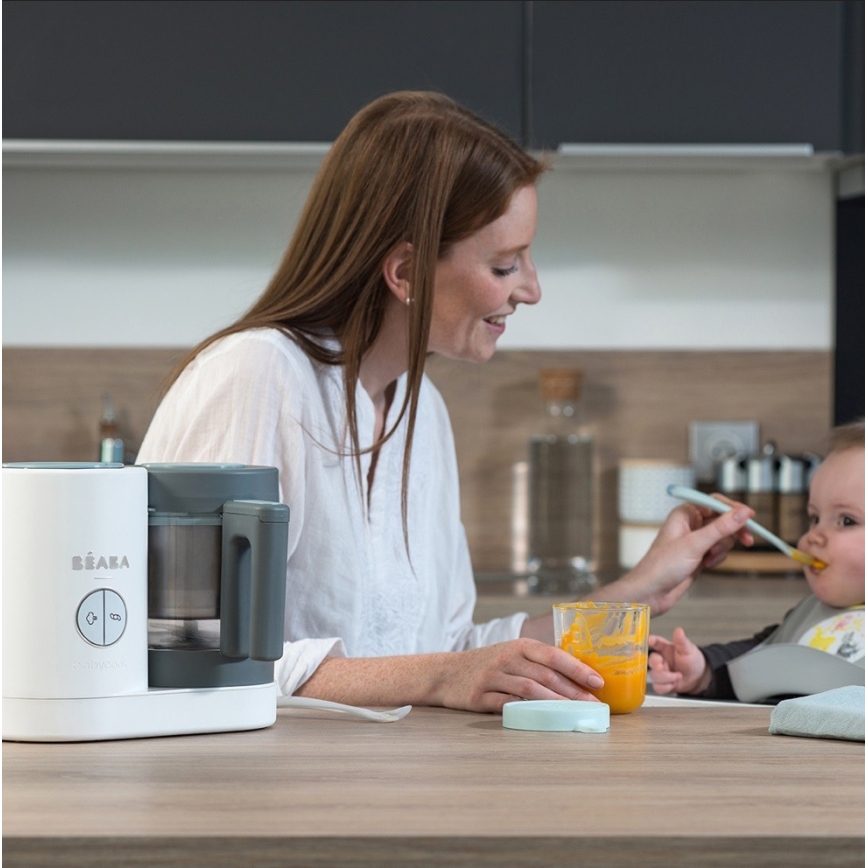 Beaba - Dampfgarer 2in1 BABYCOOK NEO grün/weiß