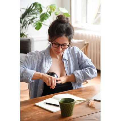 Beaba - Elektrische Milchpumpe HANDS-FREE 180 ml 1300 mAh in Blau