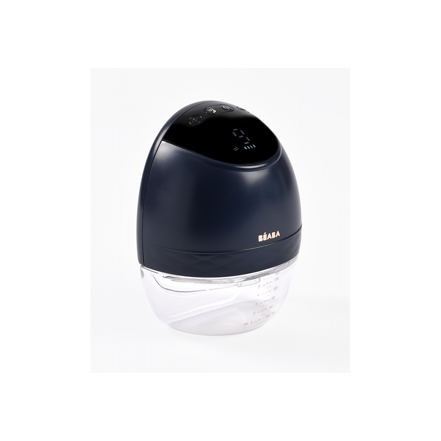 Beaba - Elektrische Milchpumpe HANDS-FREE 180 ml 1300 mAh in Blau