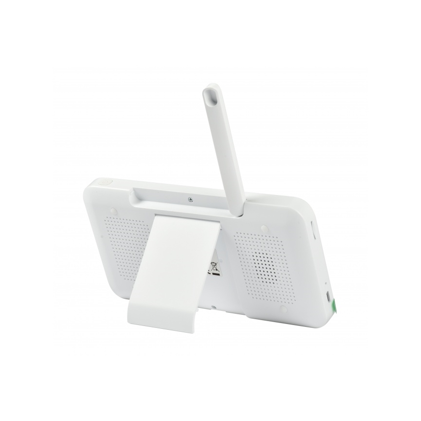 Beaba - Intelligente tragbare Babyphone mit Monitor ZEN NIGHT 720p 5V 4000 mAh Wi-Fi in Weiß