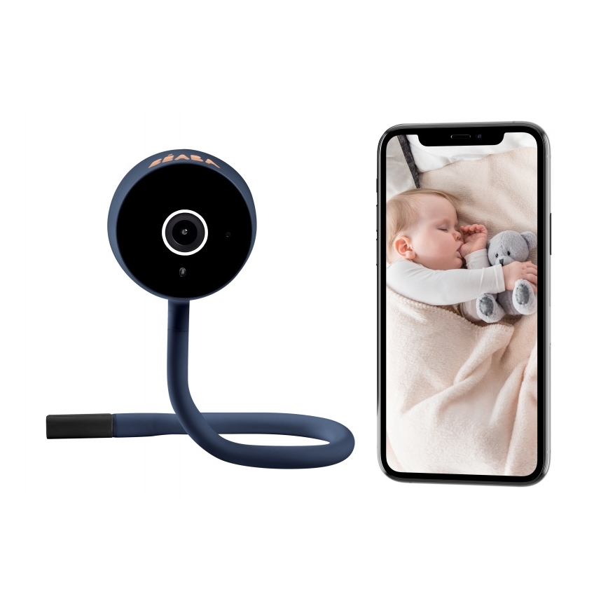 Beaba - Smarte Babyphone ZEN CONNECT 5V Wi-Fi blau