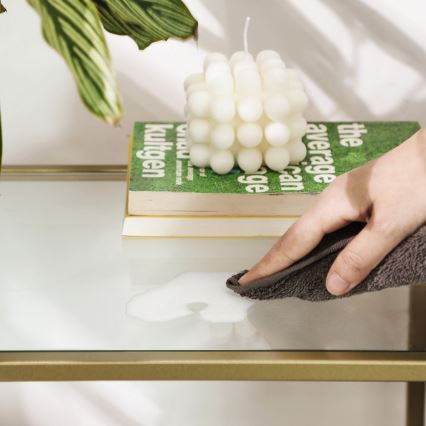 Beistelltisch CIREL, gold