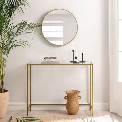 Beistelltisch CIREL, gold
