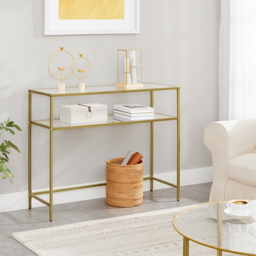 Beistelltisch CIREL in Gold