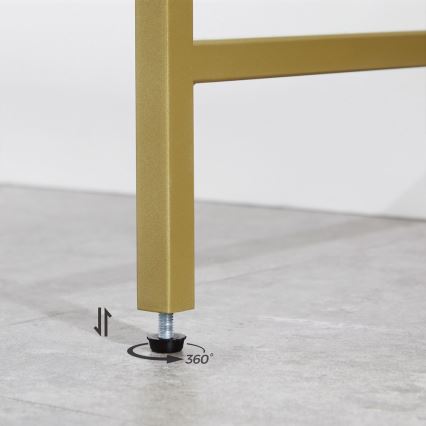 Beistelltisch CIREL in Gold