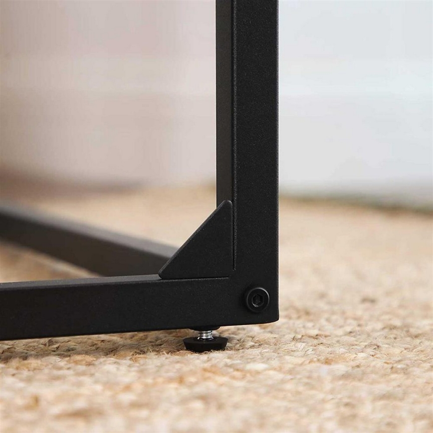 Beistelltisch ELDUR Braun/Schwarz