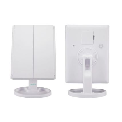 Beper - Kosmetikspiegel mit LED-Beleuchtung 4xAAA/5V