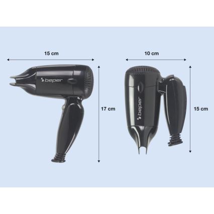 Beper - Reisehaartrockner 1200 W/230 V