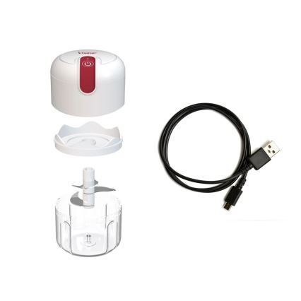 Beper - Wiederaufladbarer Zerkleinerer 30W/5V 1500 mAh 250 ml