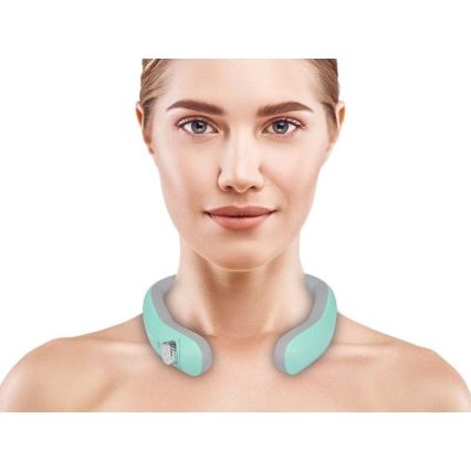 Beper - Wiederaufladbares EMS-Nackenmassagegerät 5V/900 mAh mintgrün