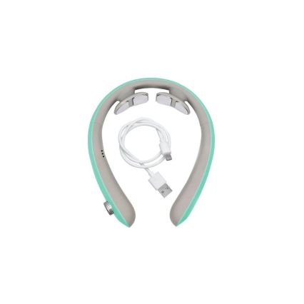 Beper - Wiederaufladbares EMS-Nackenmassagegerät 5V/900 mAh mintgrün