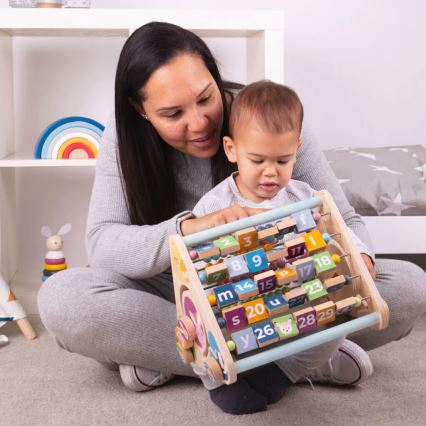 Bigjigs Toys - Aktivitätsdreieck mit Tiermotiven
