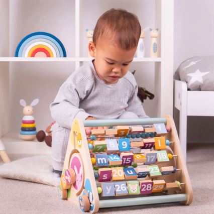 Bigjigs Toys - Aktivitätsdreieck mit Tiermotiven