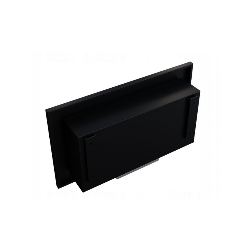 Kratki - Eingebauter BIO-Kamin 37,4x64,8 cm 1 kW schwarz