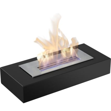 Kratki - BIO-Kamin 8,5x49 cm 2,5 kW schwarz