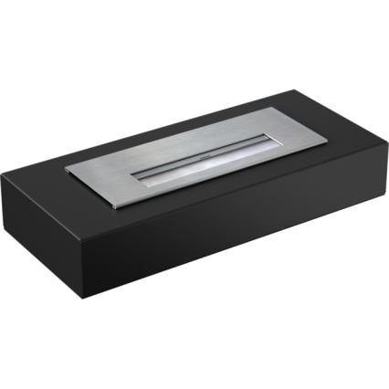 Kratki - BIO-Kamin 8,5x49 cm 2,5 kW schwarz