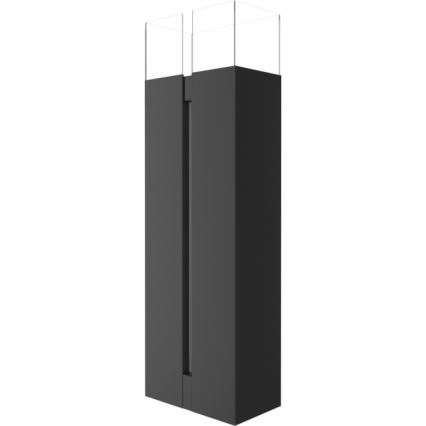 Kratki - BIO-Kamin 113,6x35,9 cm 2 kW schwarz