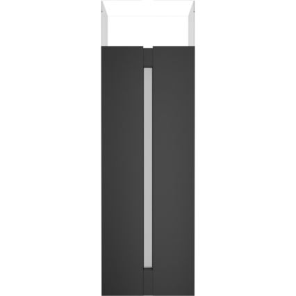 Kratki - BIO-Kamin 113,6x35,9 cm 2 kW schwarz