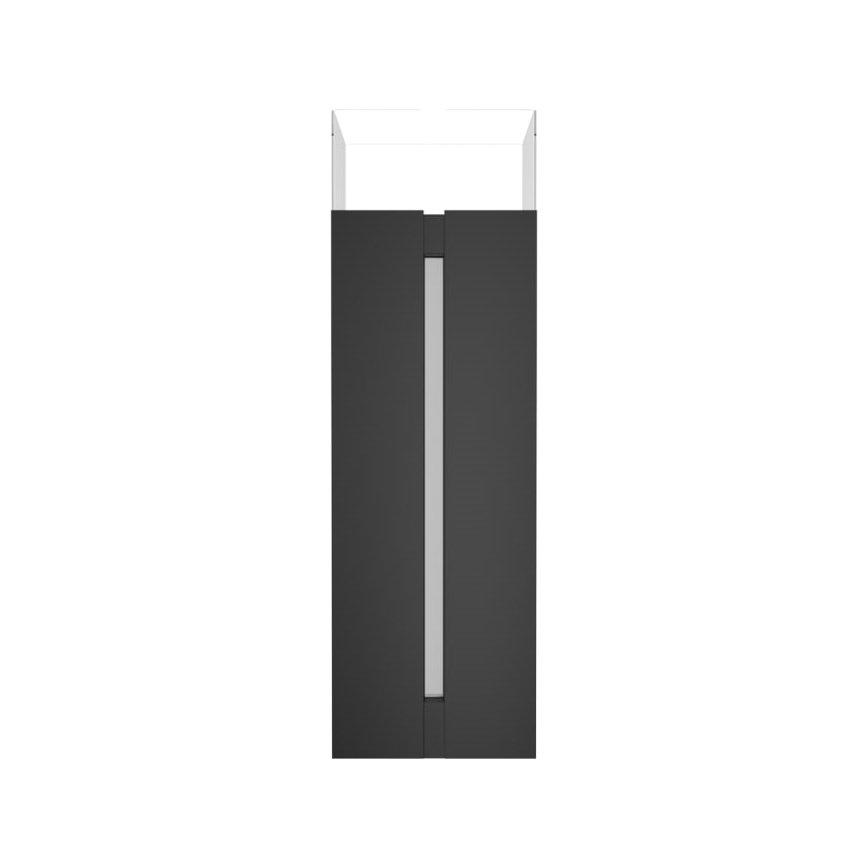 Kratki - BIO-Kamin 113,6x35,9 cm 2 kW schwarz
