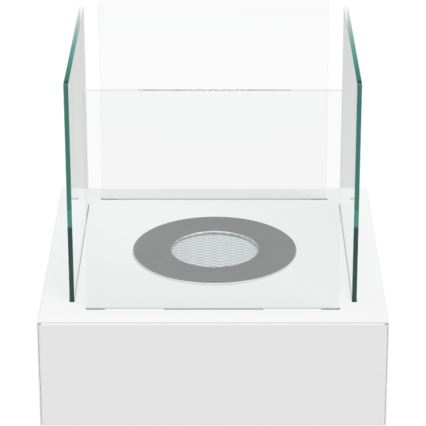 Kratki - BIO-Kamin 30,3x30 cm 1 kW Weiß